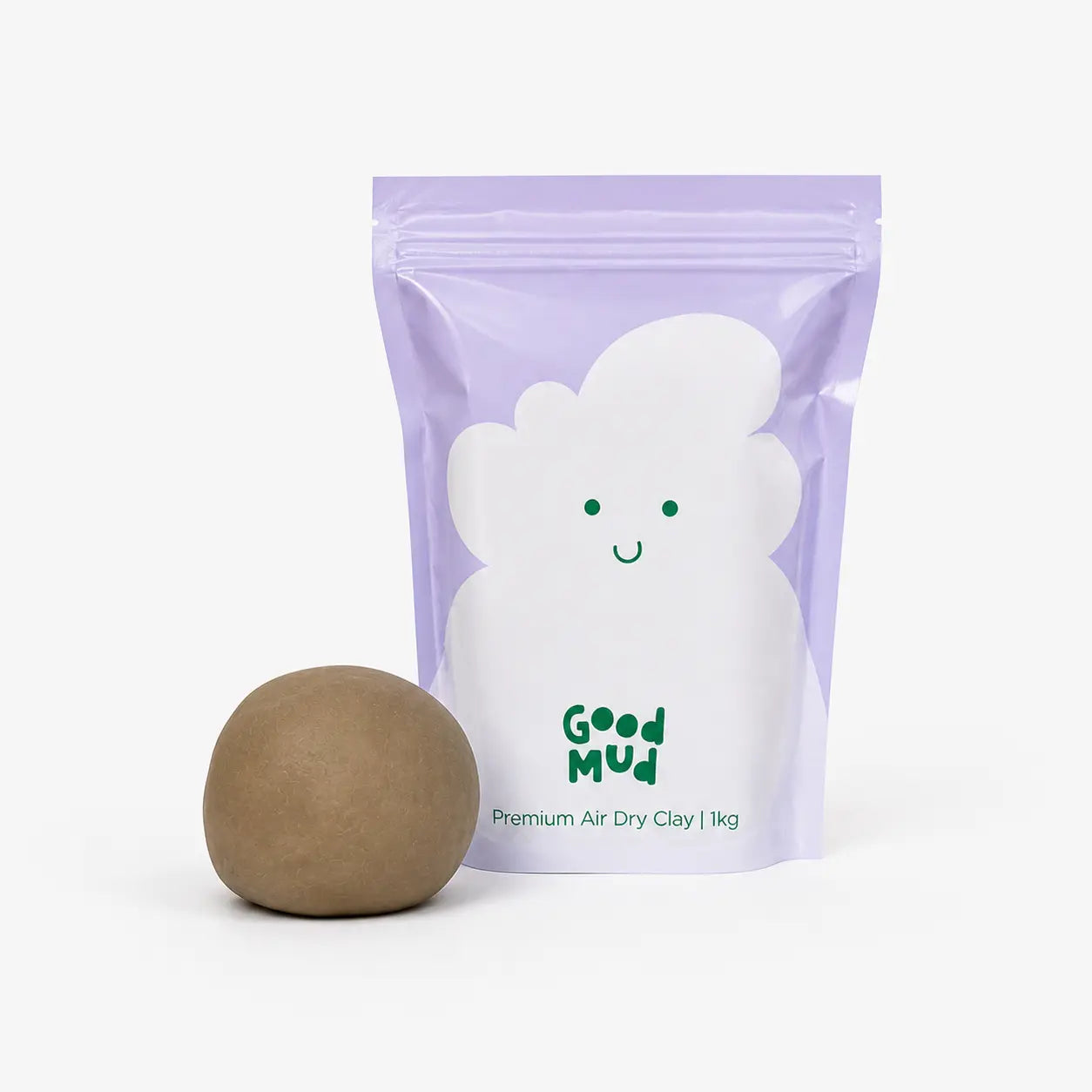 Refill pack of air dry clay for pottery kit